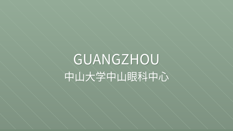 Zhongshan Ophthalmic Center Sun Yat-sen University 中山大学中山眼科中心 - Grade A Tertiary public international hospital in Guangzhou, China | Fundus Disease Center, Center of Cataract & Others Lens Diseases, Dept. of Glaucoma Service | Foreign patient services
